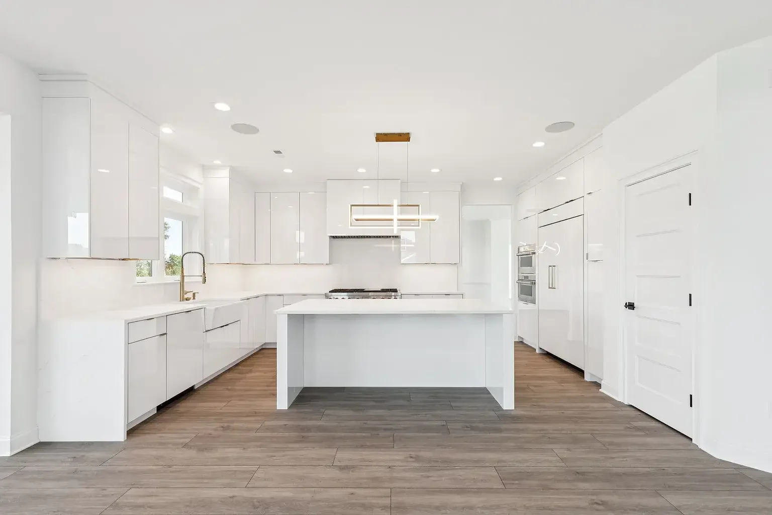Open-concept living room remodel