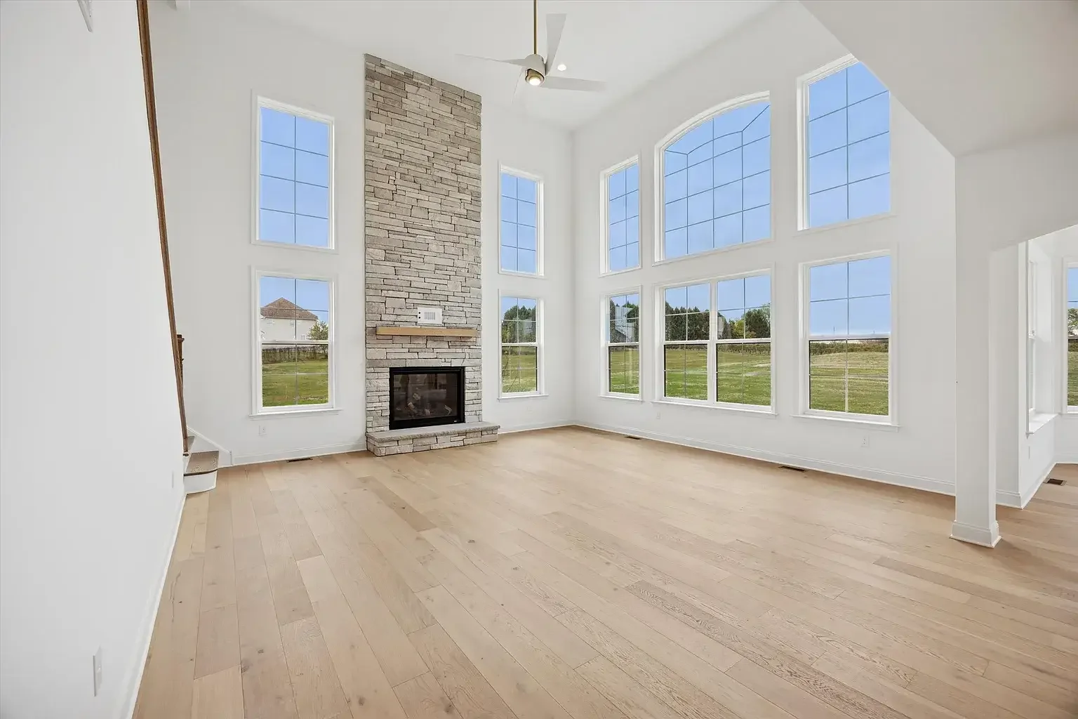 Open-concept living room remodel