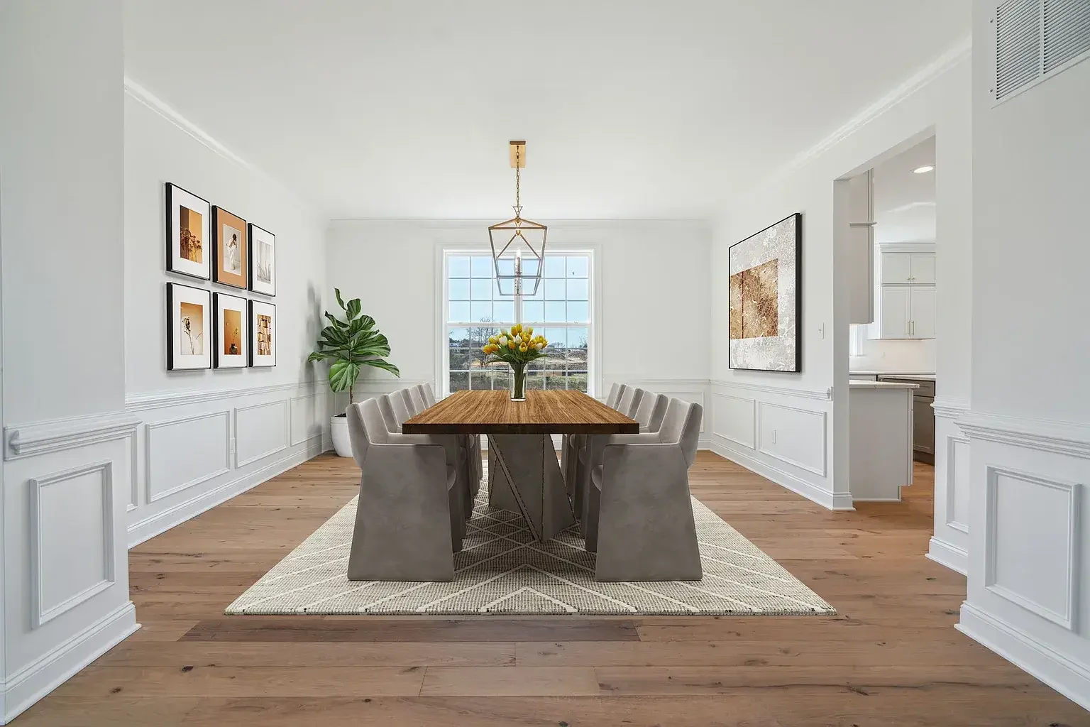 Open-concept living room remodel
