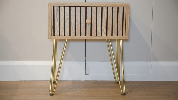 Bedside tables by RELM Interiors
