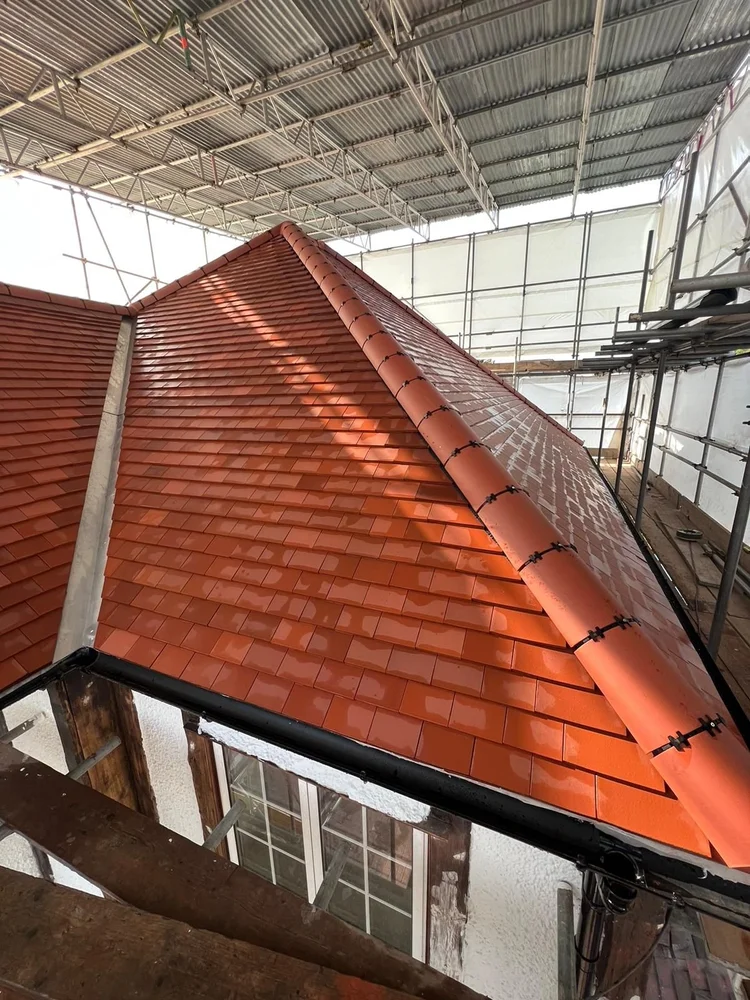 Roof replacement by RELM Interiors