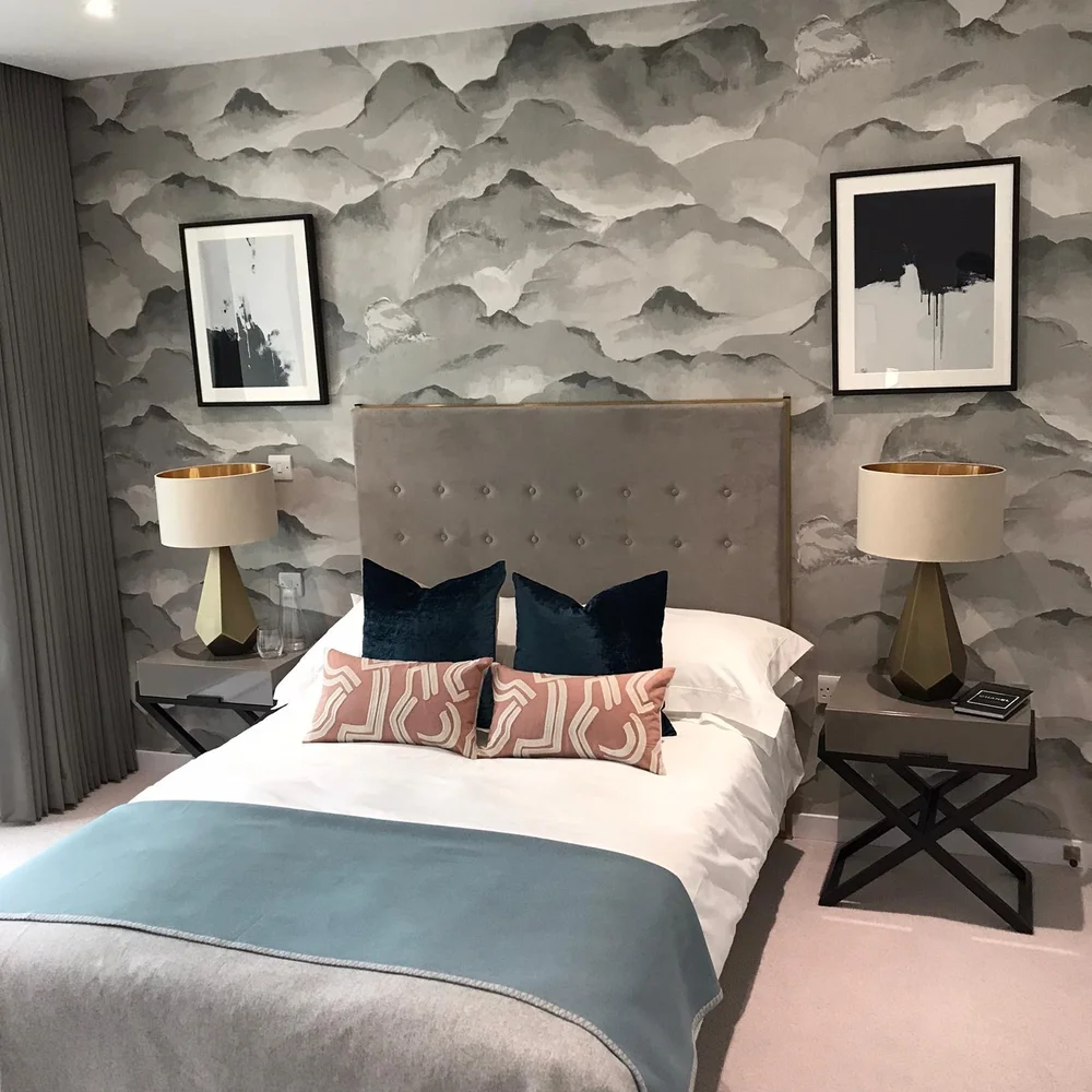 Bedroom interior design and decorating in Putney by RELM Interiors