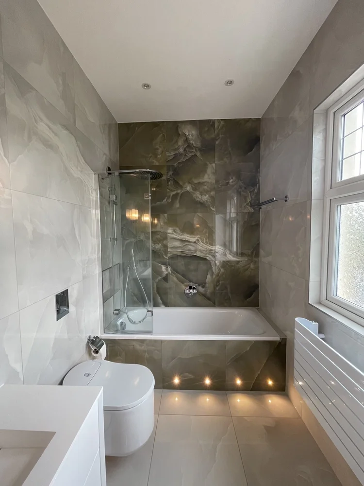 Master en suite renovation by RELM Interiors