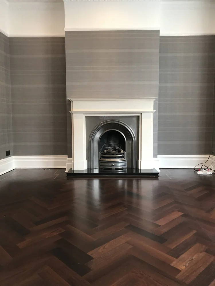 Wallpaper installation in Battersea by RELM Interiors
