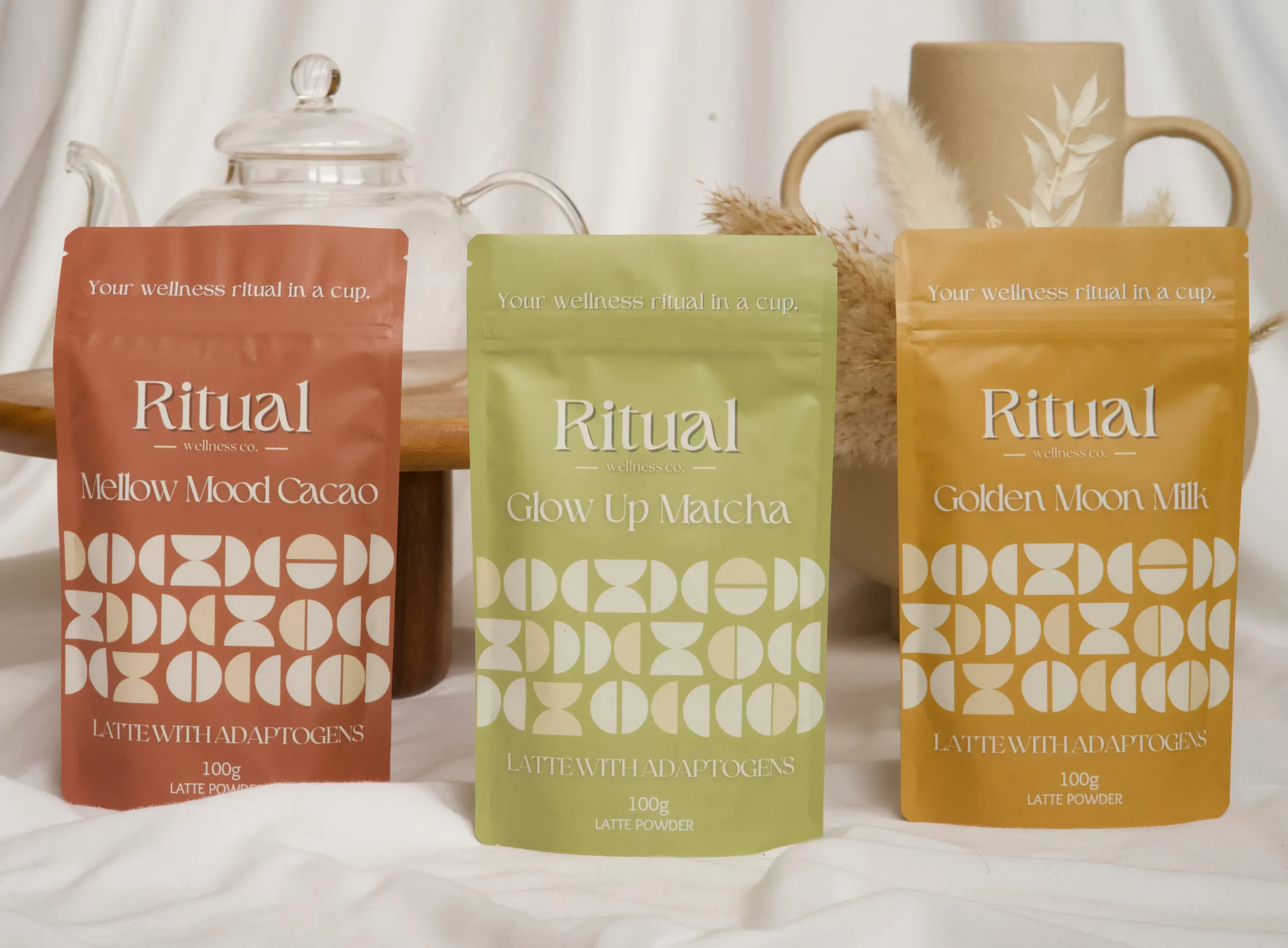 Ritual Wellness Co functional wellness elixirs at Holm Collective Lacombe