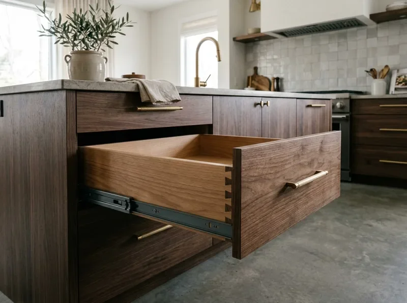 Soft Close Drawer Slides and Hardware Upgrades
