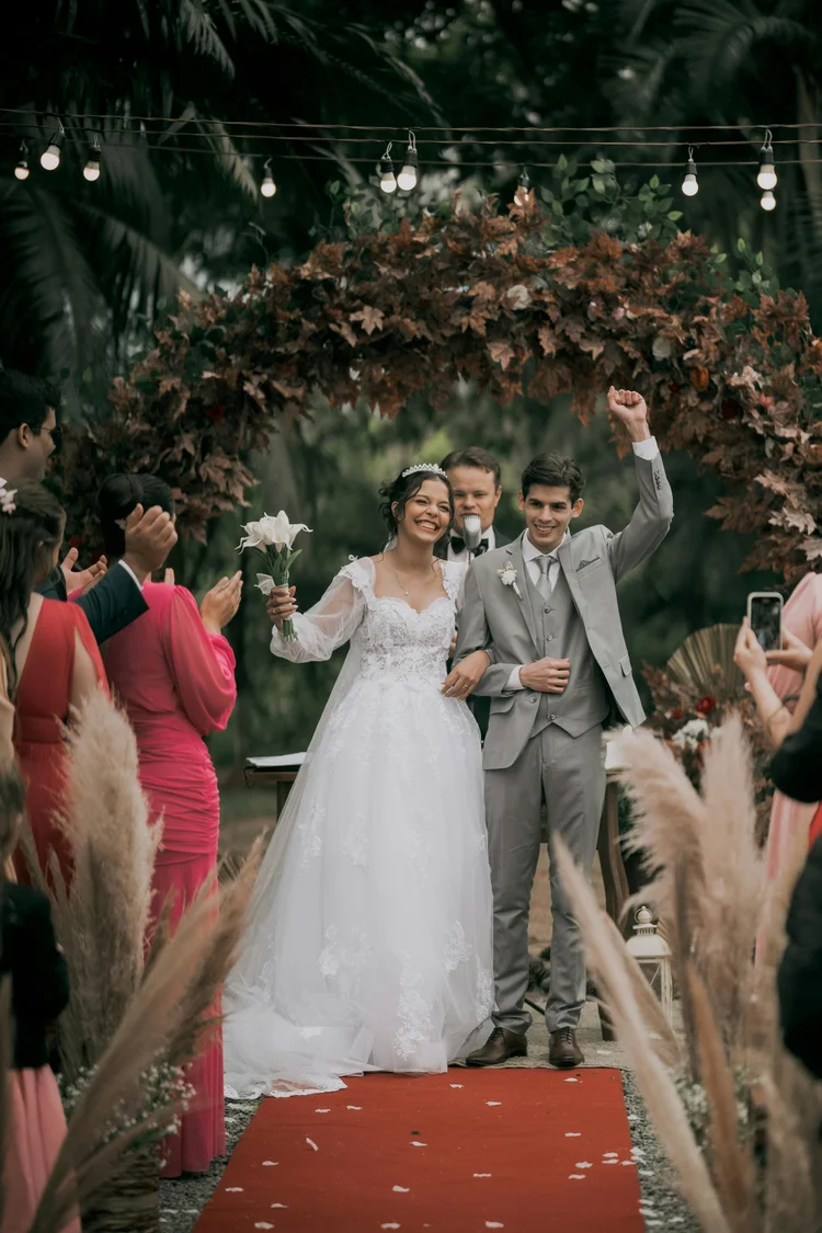 Real wedding moment