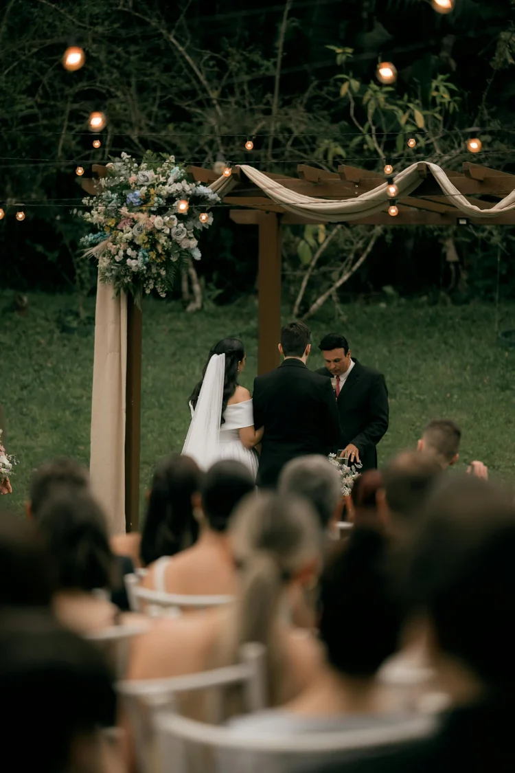 Real wedding moment