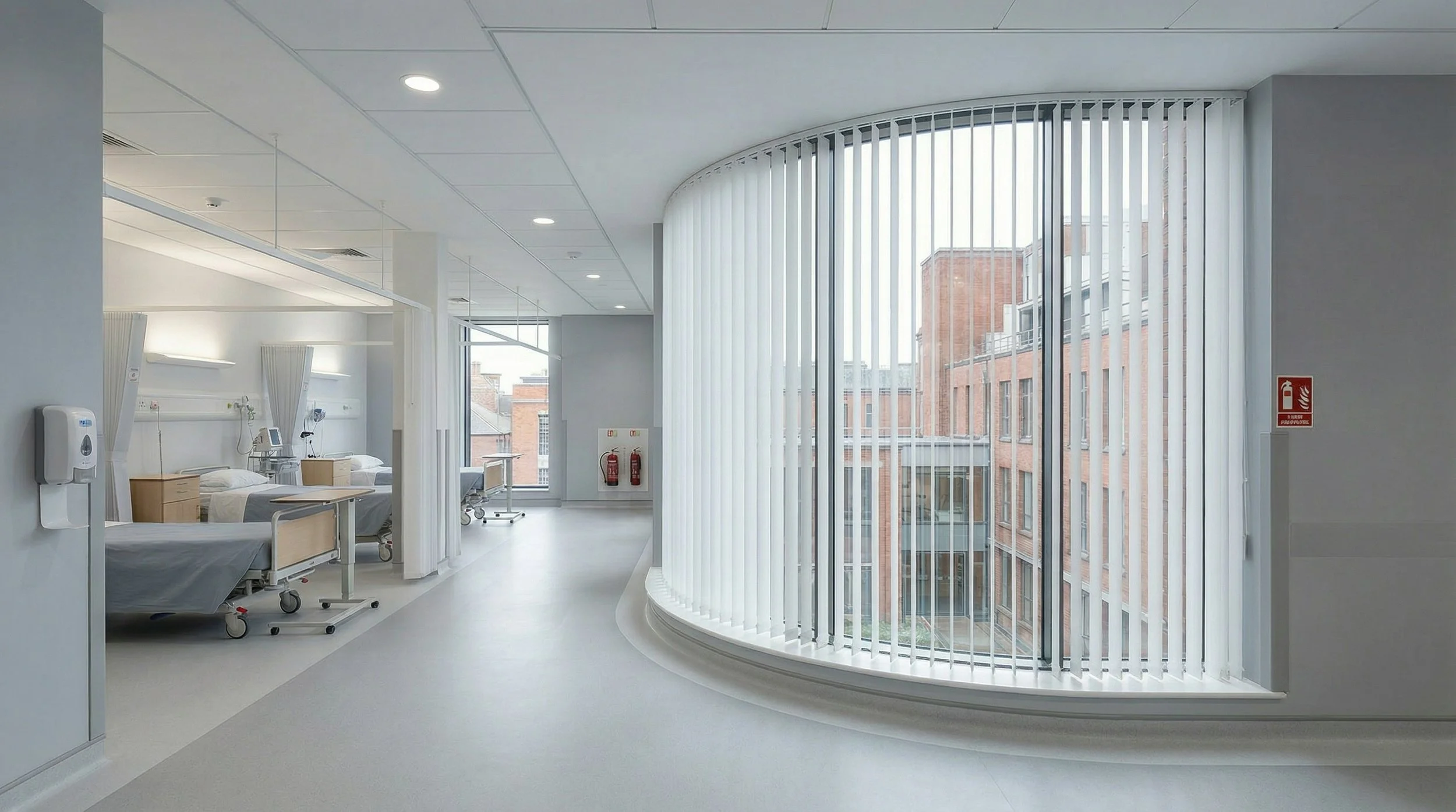 Curved Track Vertical Blind