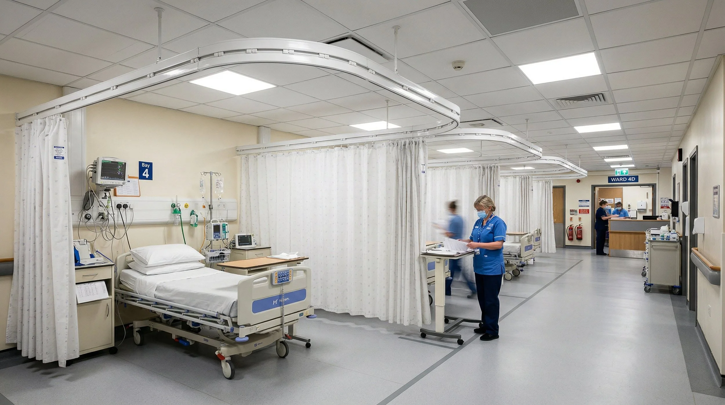 Hospital Cubicle Track