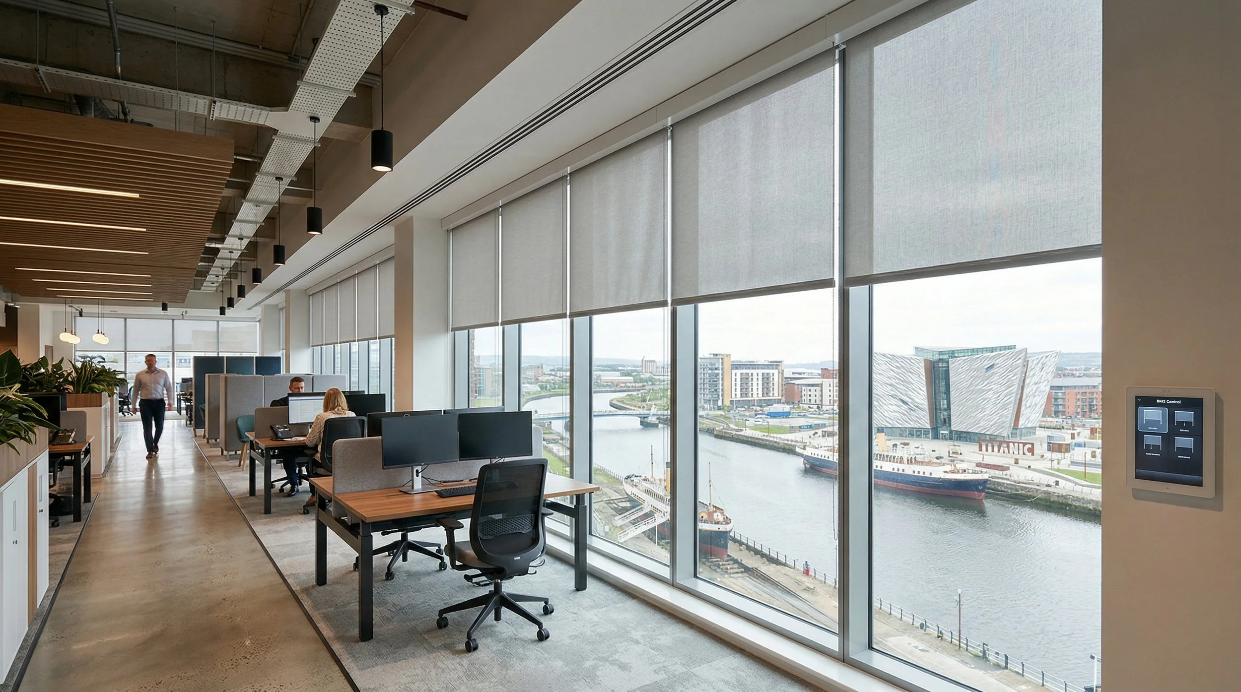 Motorised Roller Blind