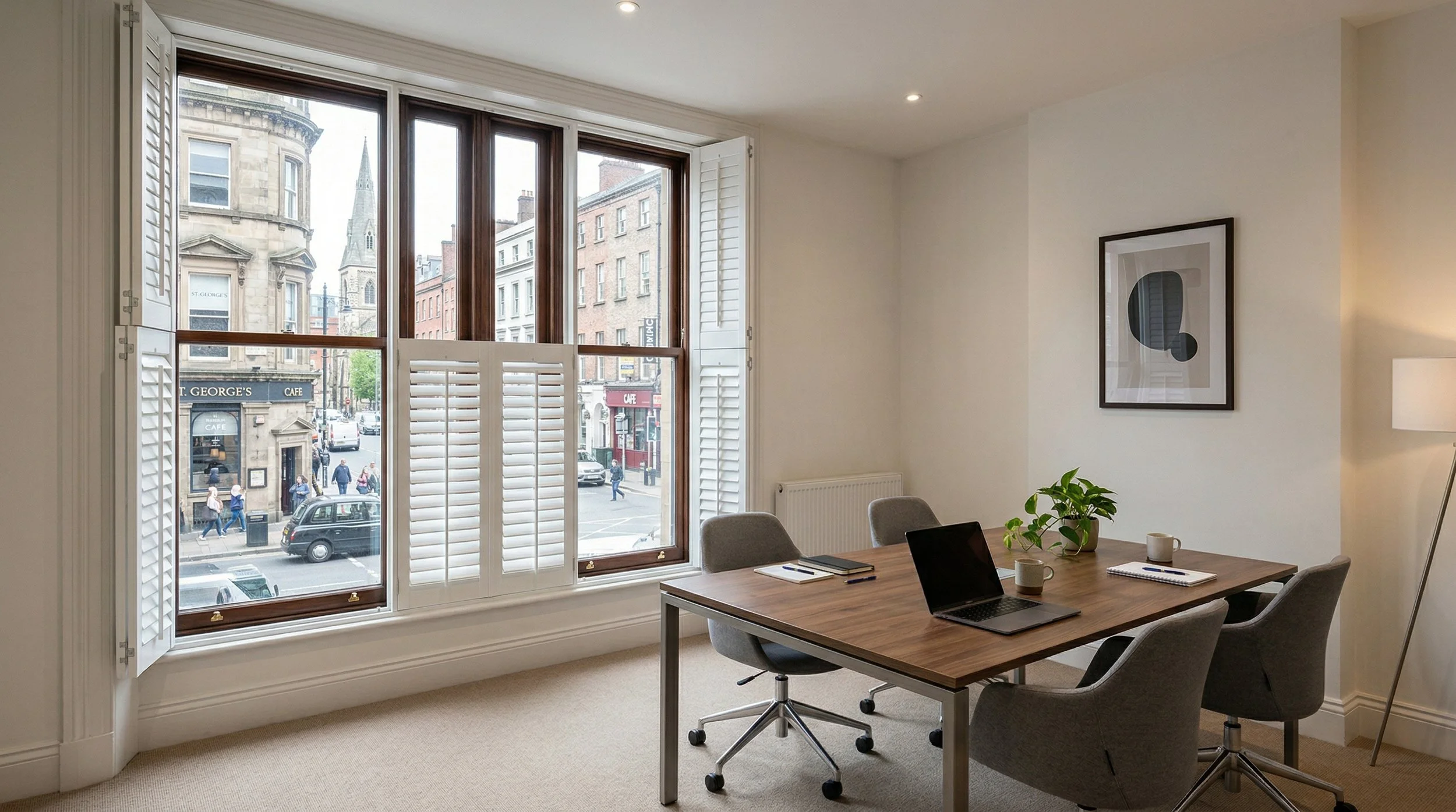 Tier-on-Tier Shutter