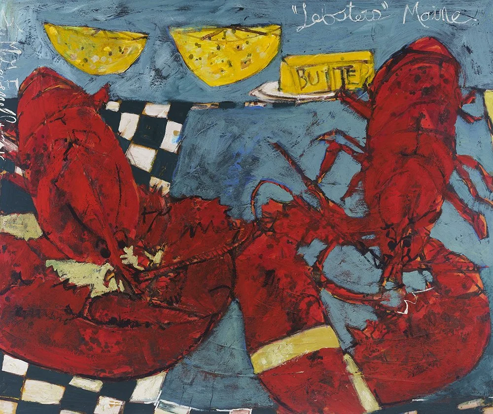 Butter and lemons, from the Lobsters series by Erin McGee Ferrell
