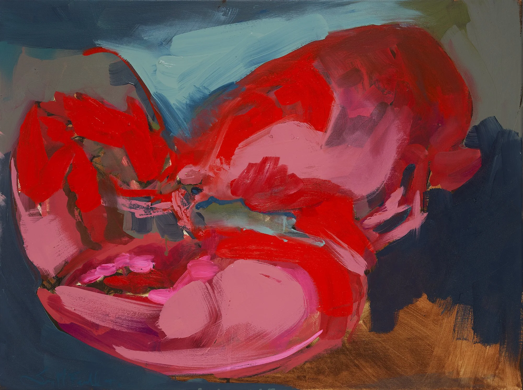 Pink and blue, from the Lobsters series by Erin McGee Ferrell