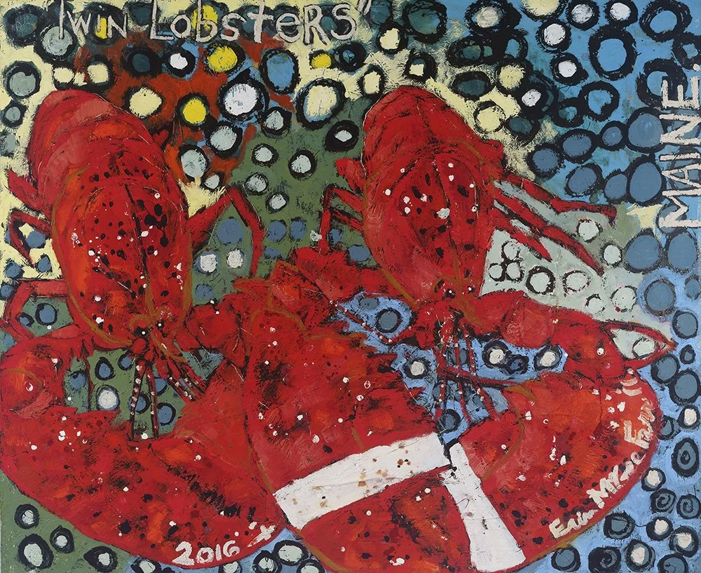 Twin lobsters, from the Lobsters series by Erin McGee Ferrell