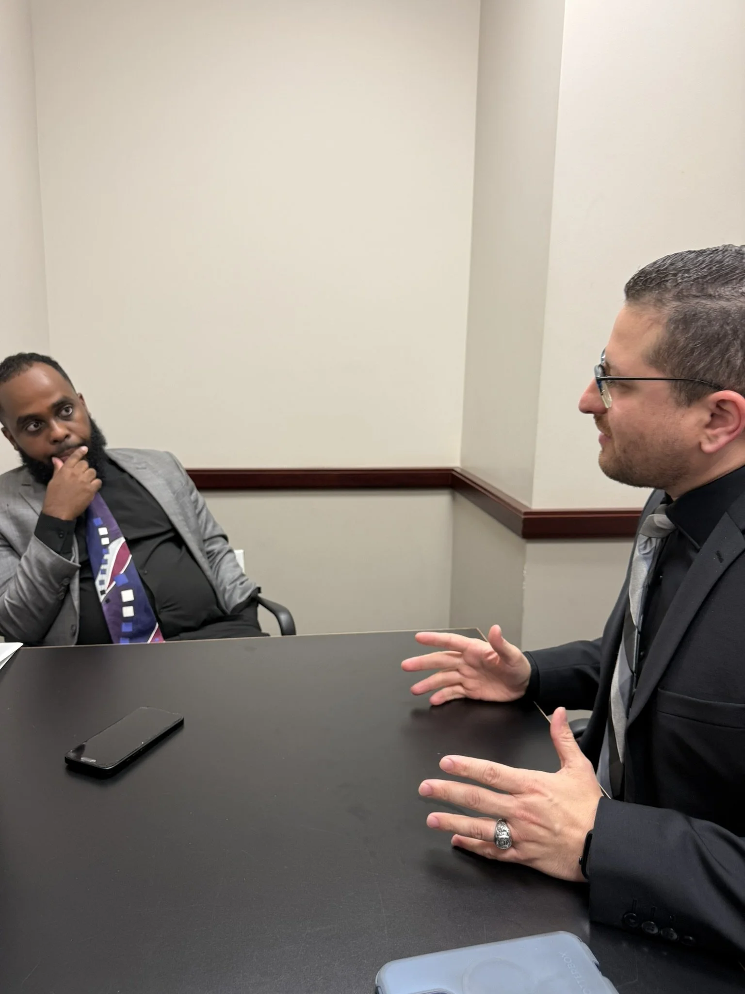 Yoel Zehaie in counsel session