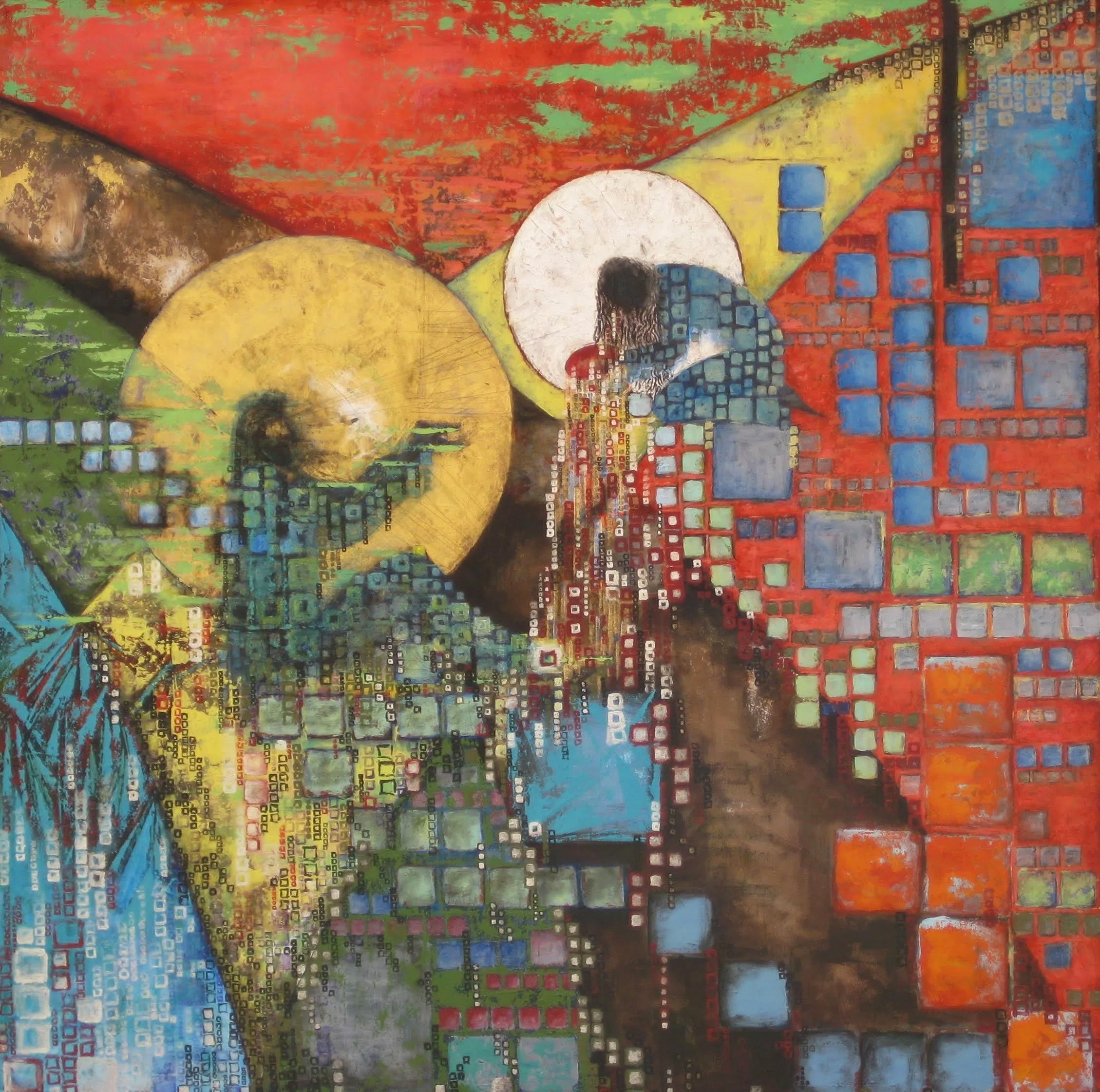 Common Ground — painting by Burnett