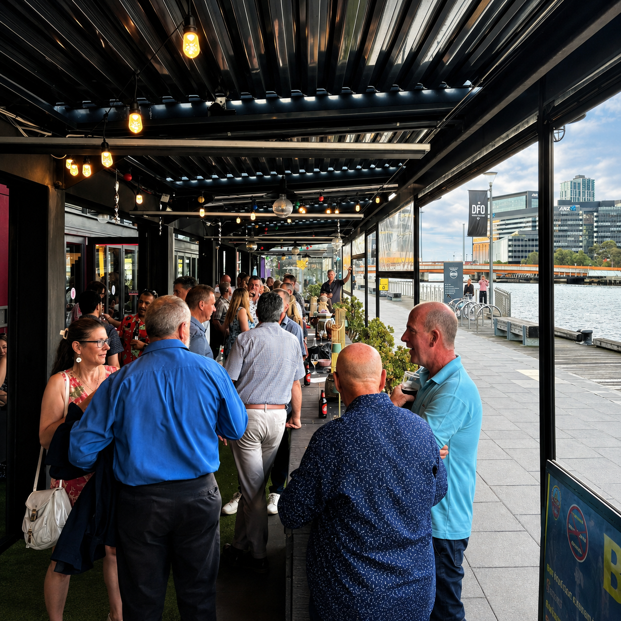 Plan an event at South Wharf Restaurants