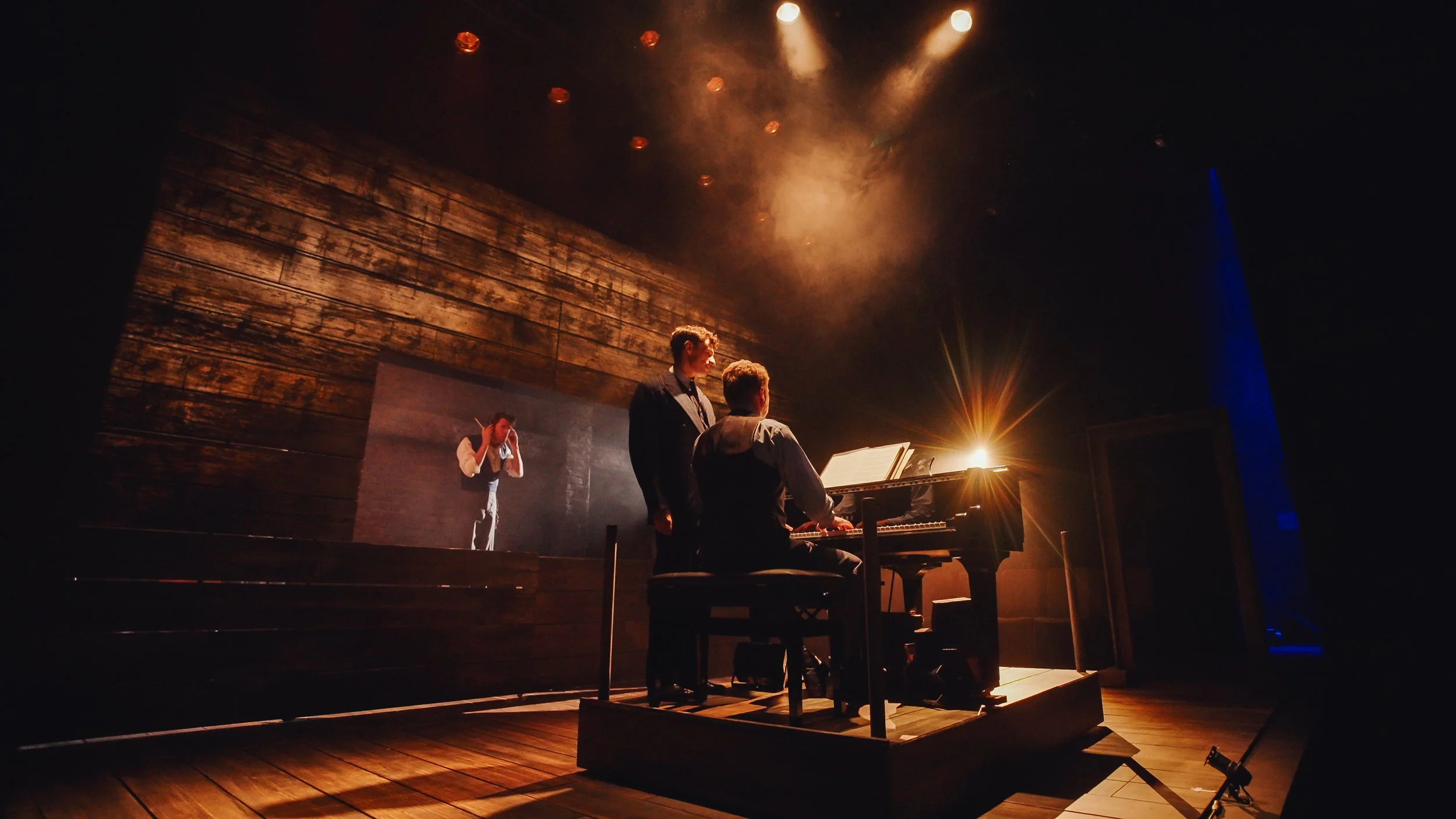 Production still from The Pianist