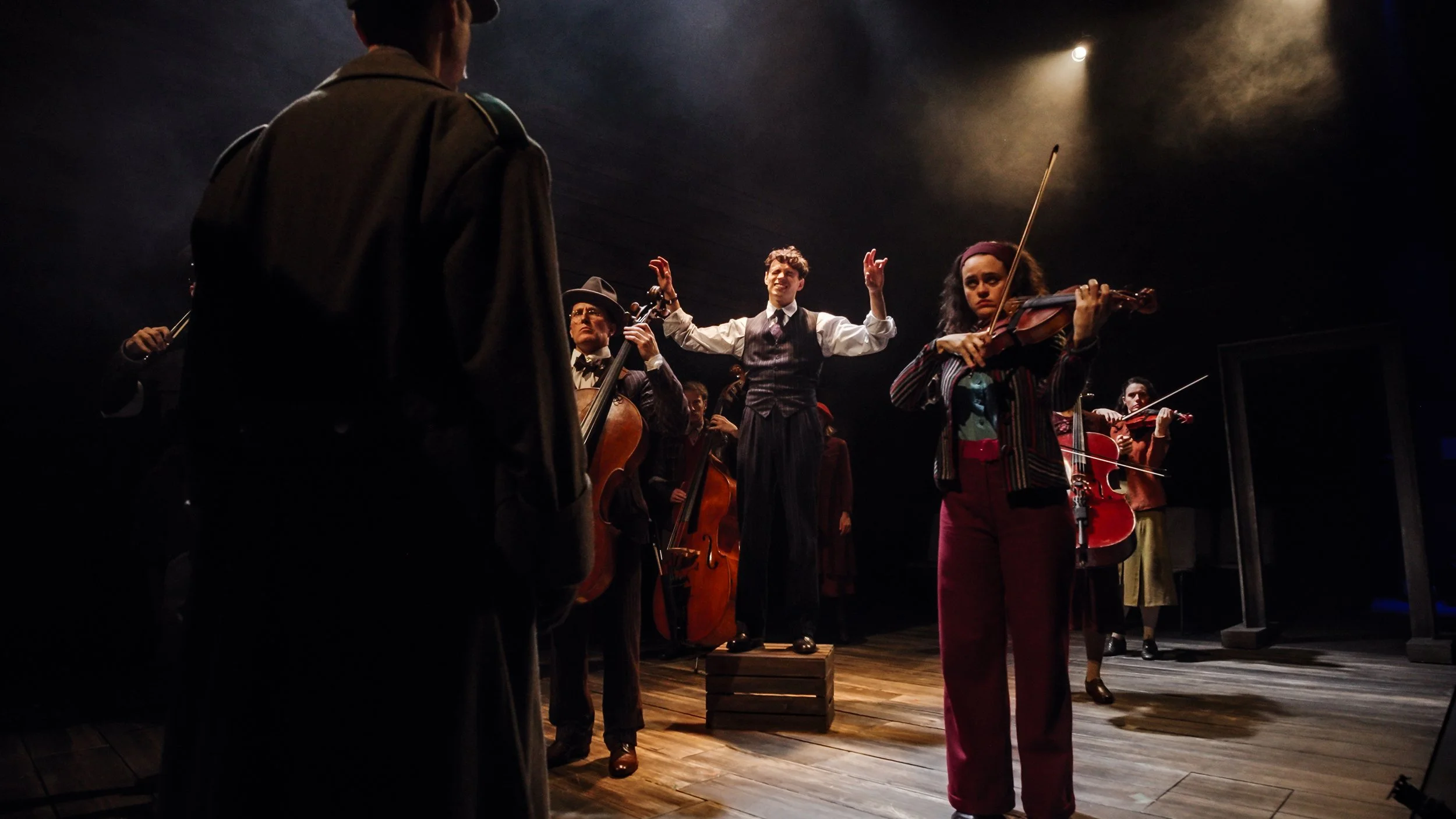 Production still from The Pianist