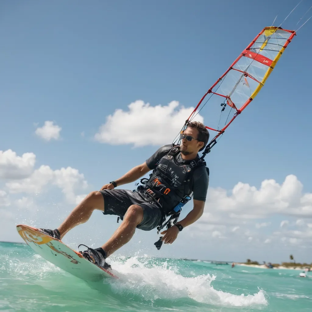 Kite-Surf, Jeep & Beach
