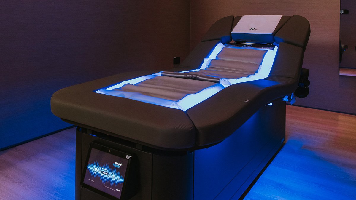 Binaural Vibroacoustic Therapy Bed