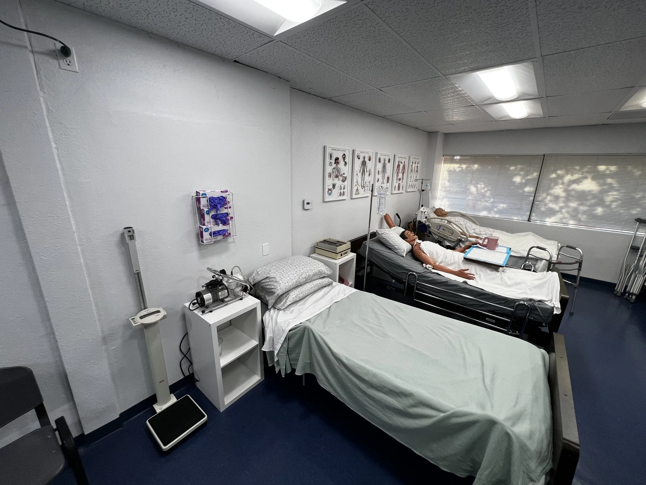 Skills lab at Aberdeen Institute