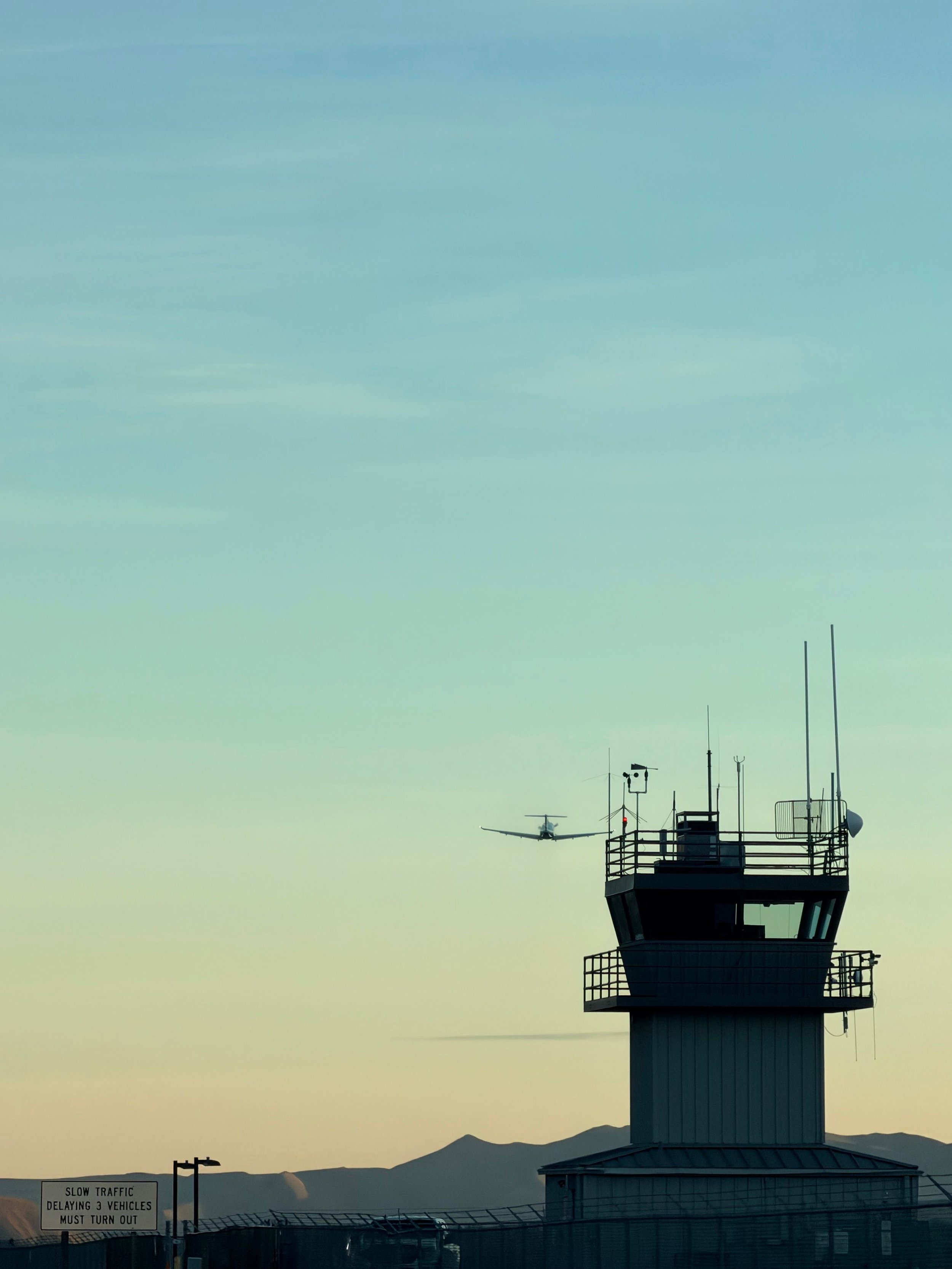 A professional observing operations in an aviation environment.