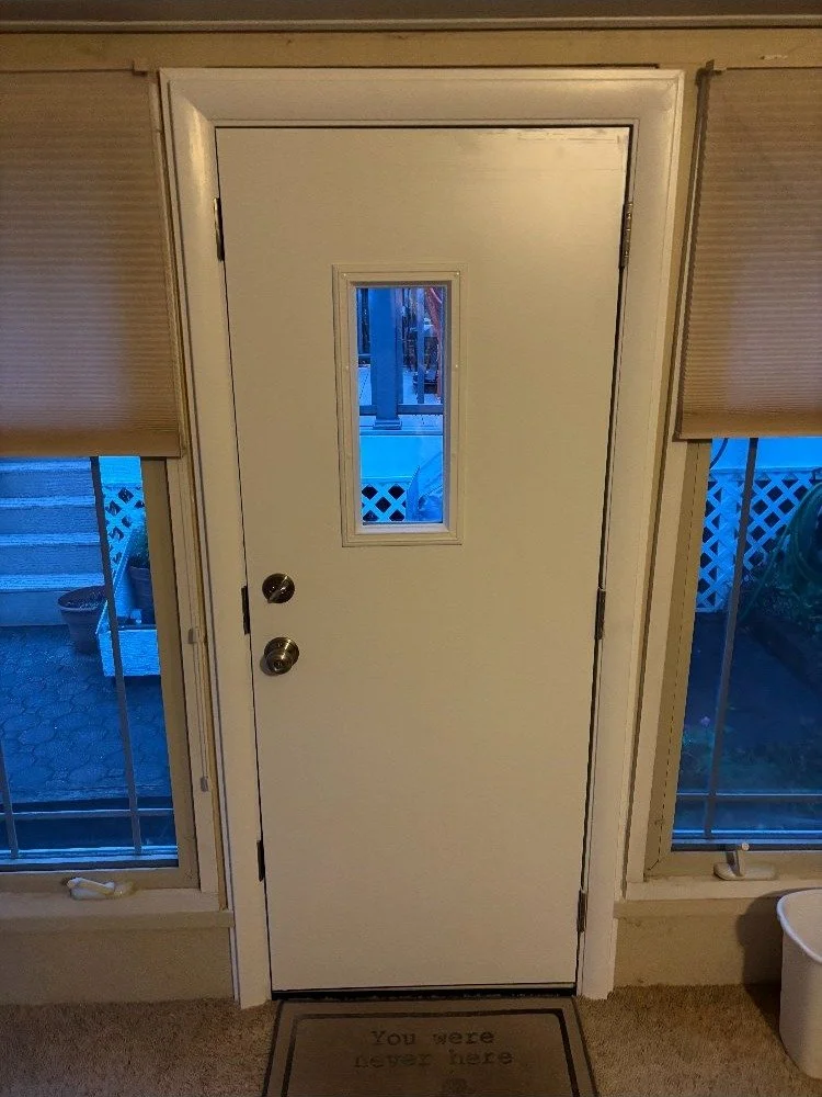 Custom door installation by True North Builders in Montgomery County PA