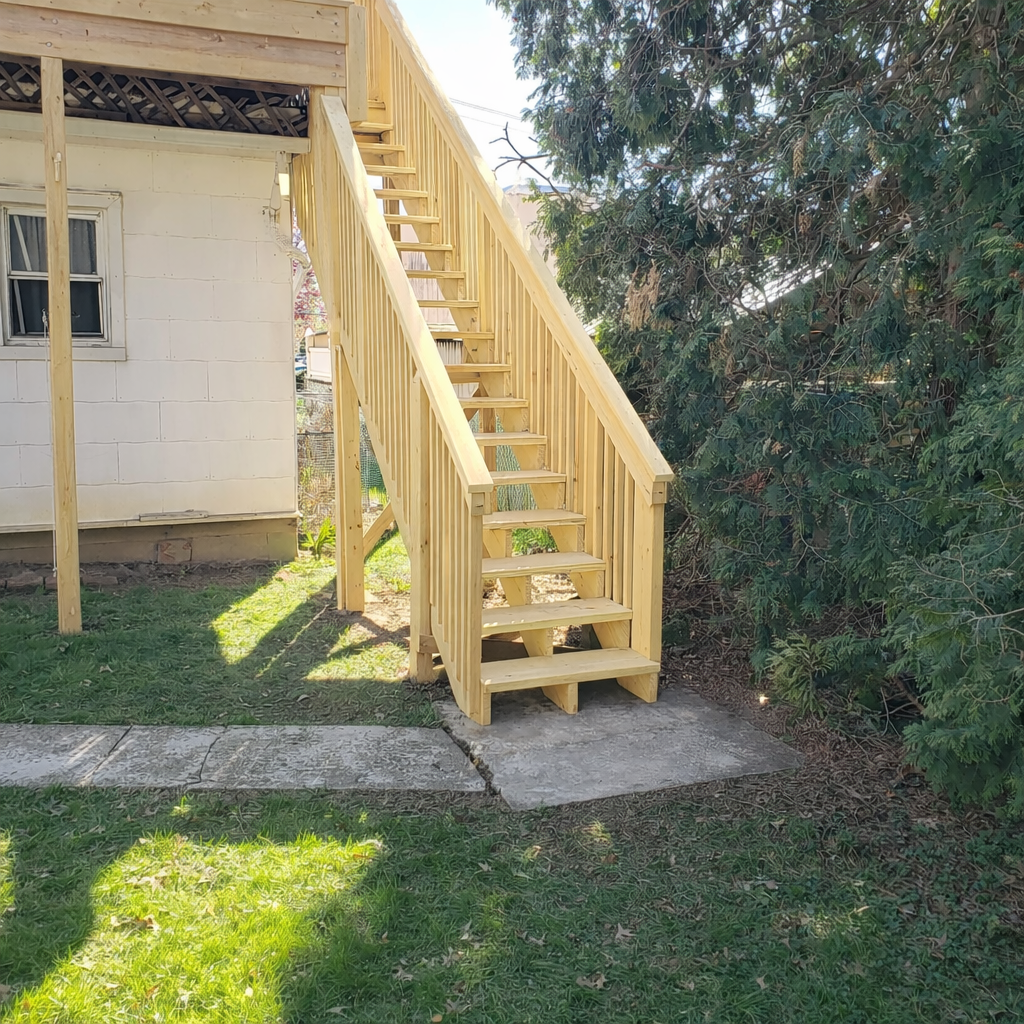 Exterior construction work by True North Builders in Montgomery County PA