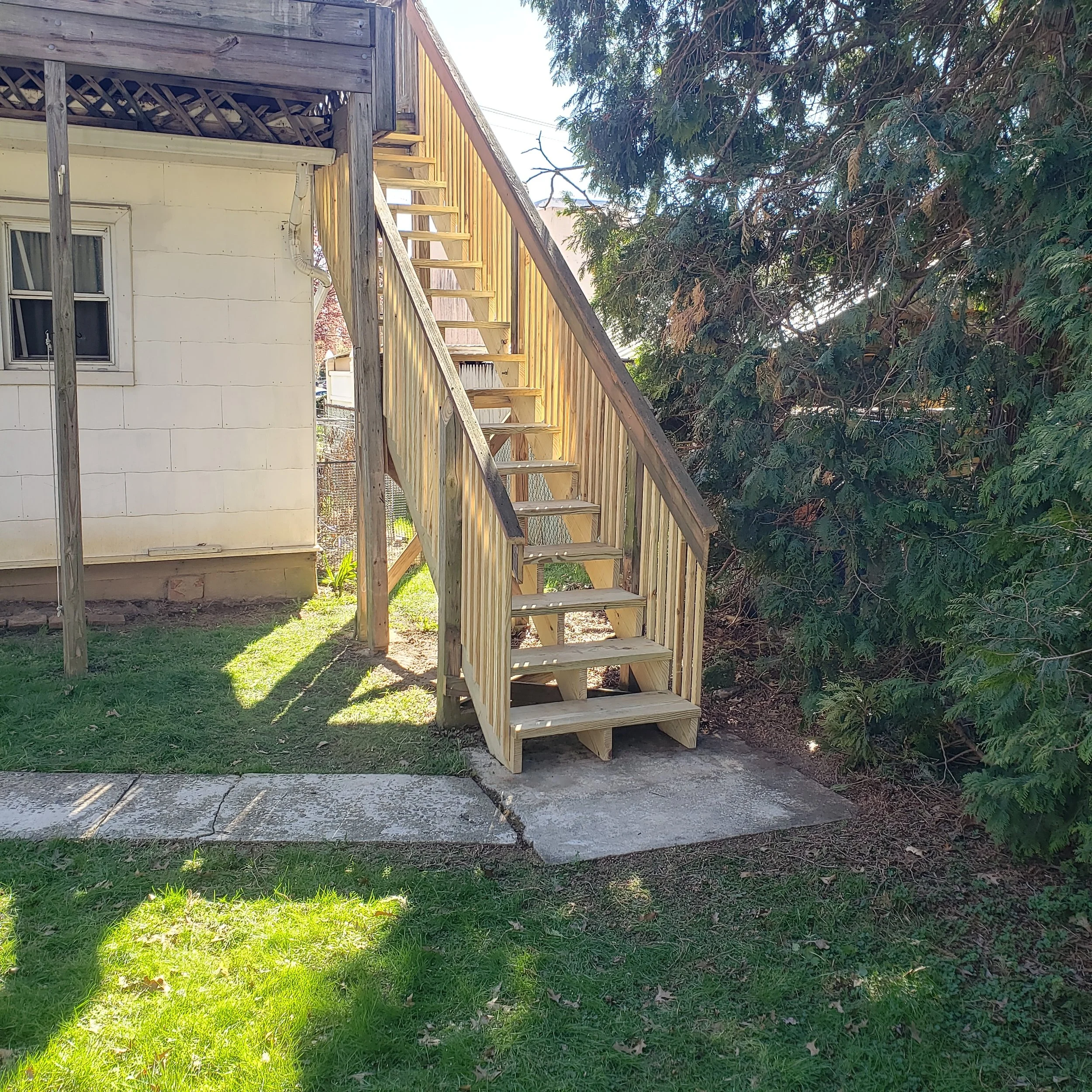 Exterior construction work by True North Builders in Montgomery County PA