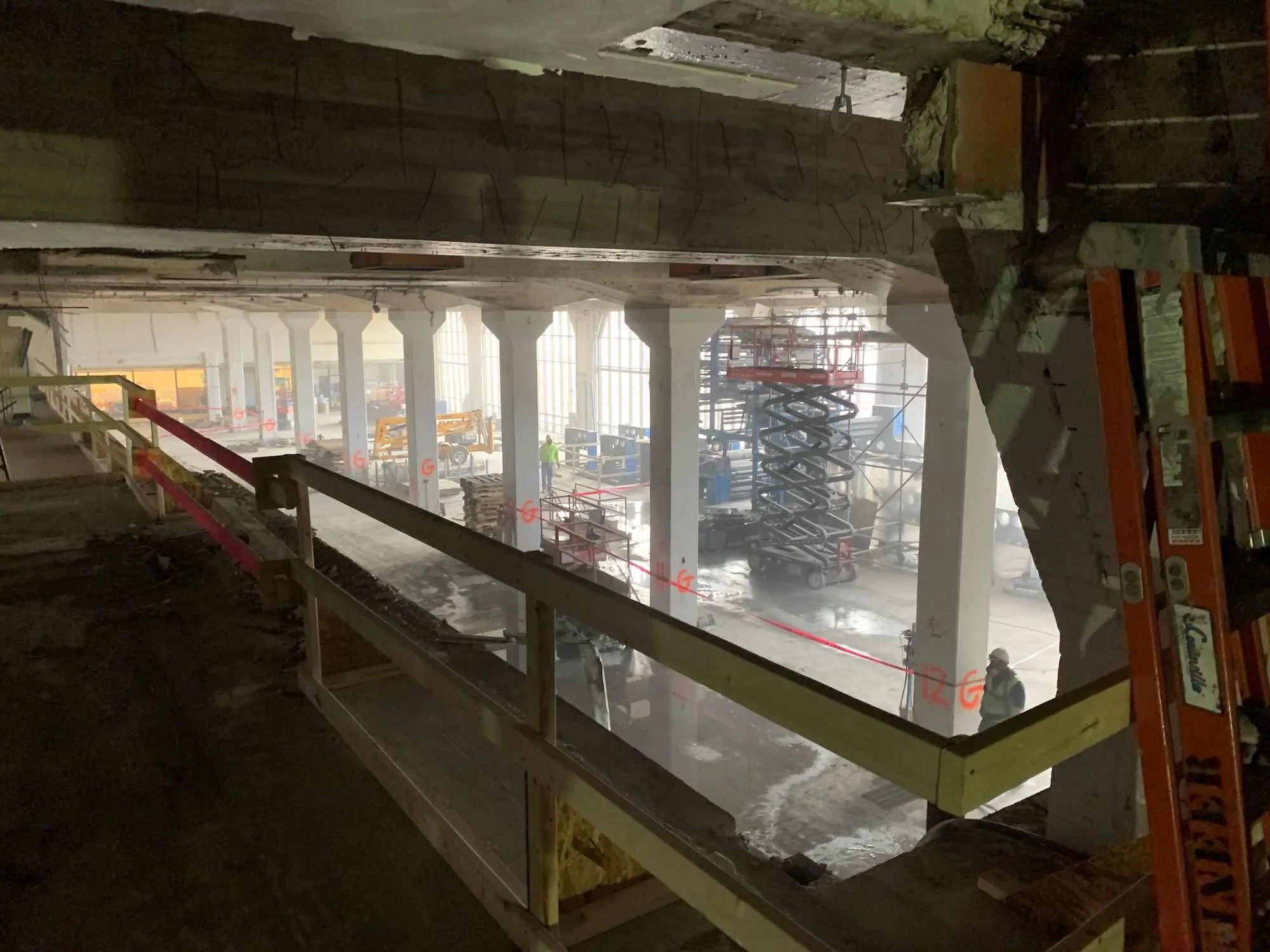 The Post Building — Construction