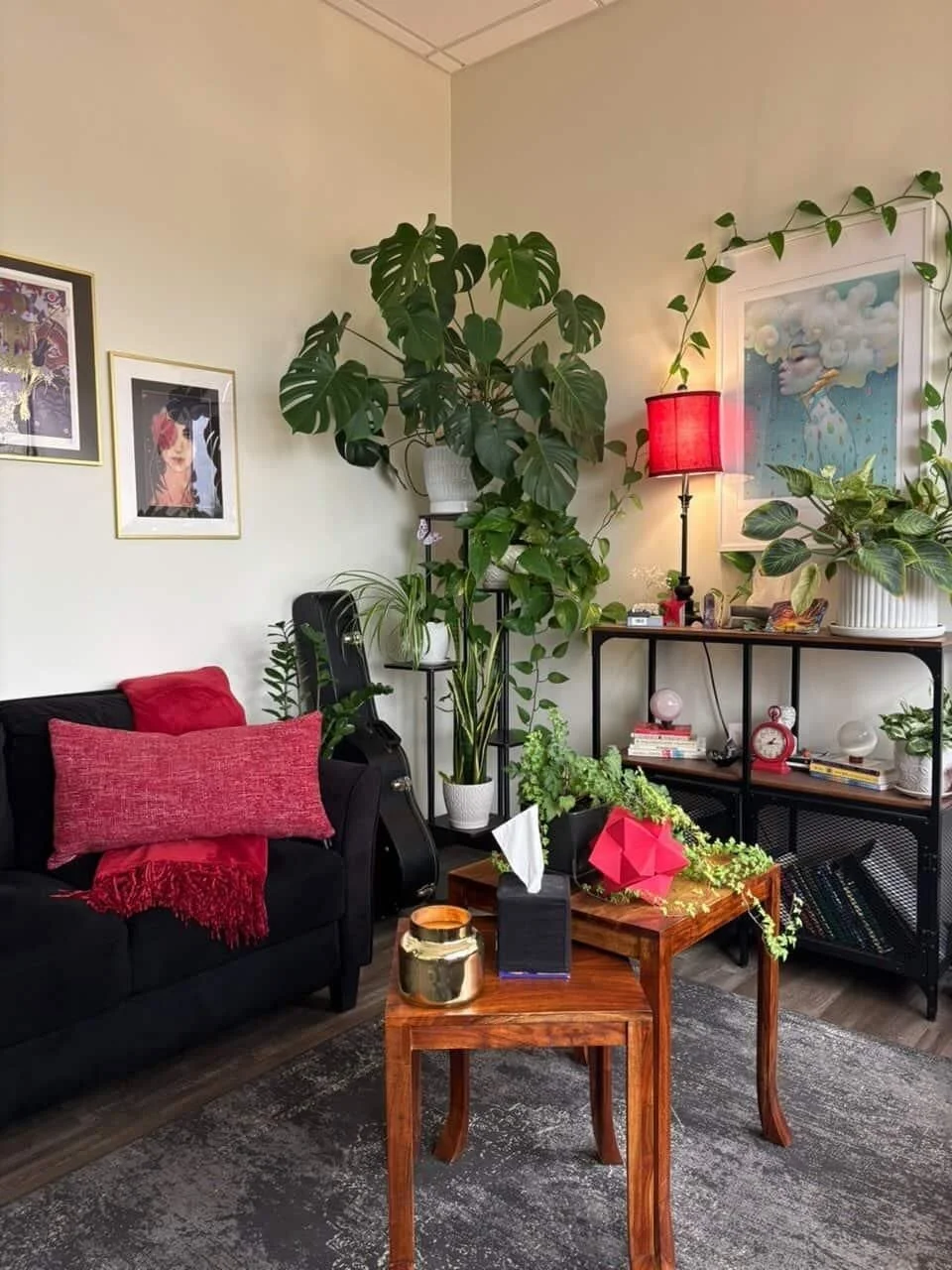Seth Jenkins's telehealth counseling space