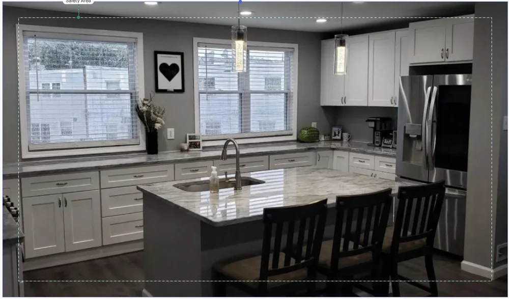 Finished kitchen remodel on Perrin Road