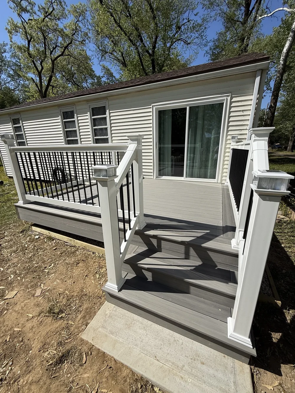 Composite deck and railing, Philadelphia