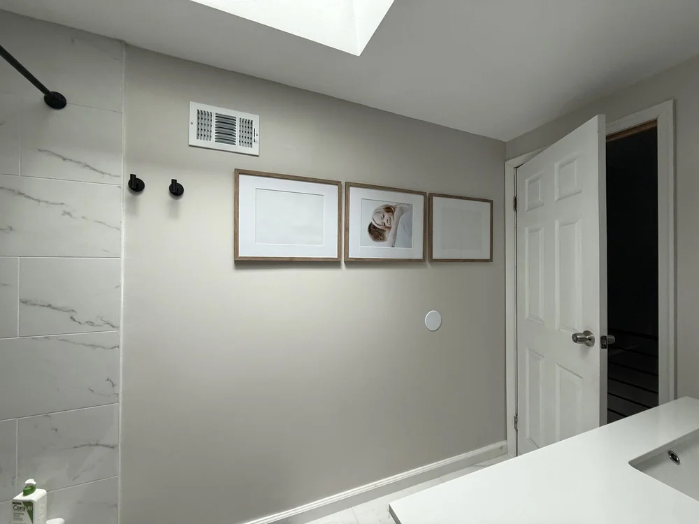 Finished bathroom in a Northeast Philadelphia home
