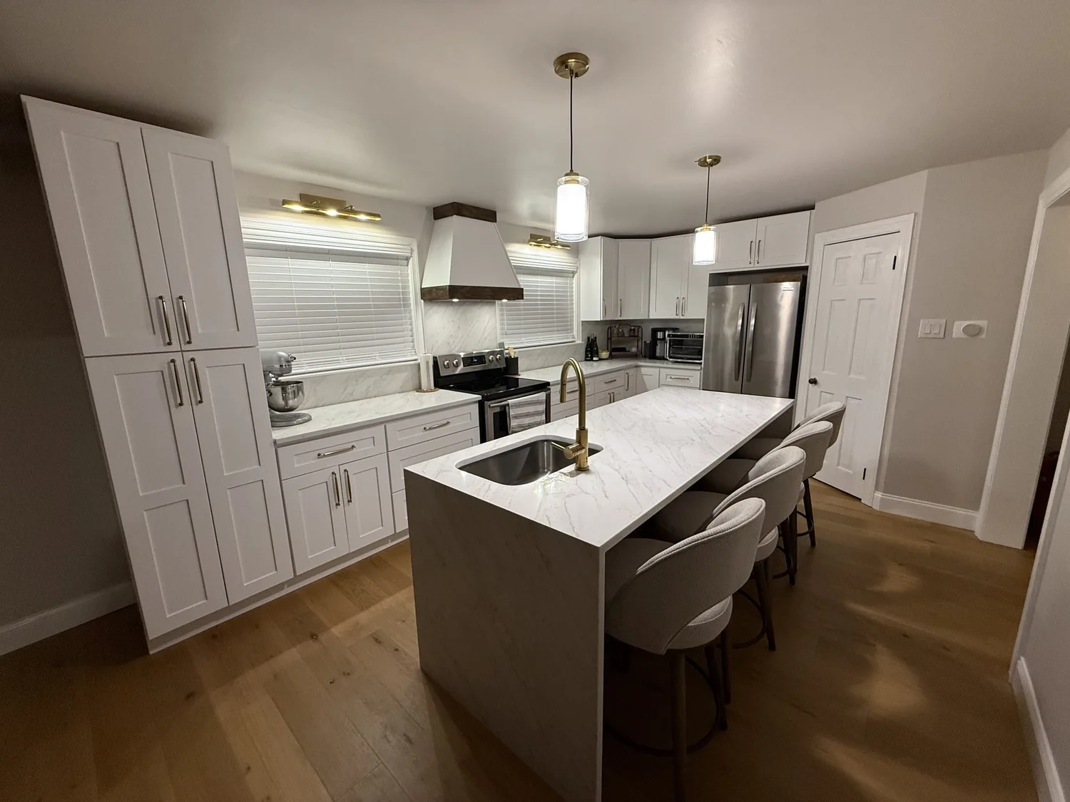 Open kitchen remodel in Langhorne, PA by JMJ Home Remodeling — Bucks County kitchen and bath contractor