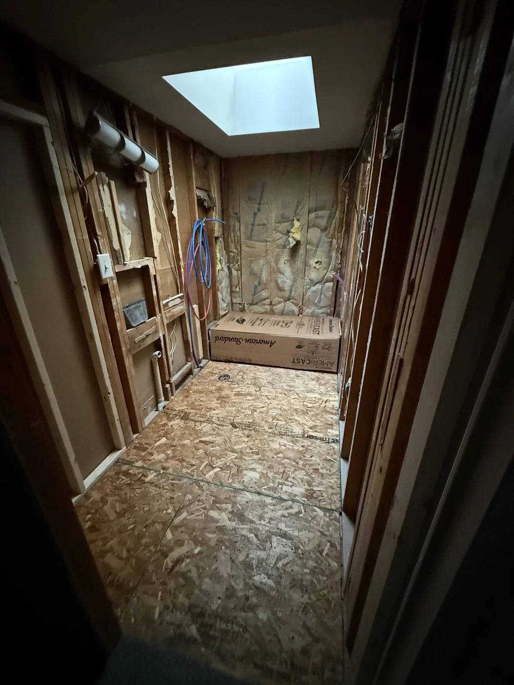 Northeast Philadelphia bathroom remodel in progress