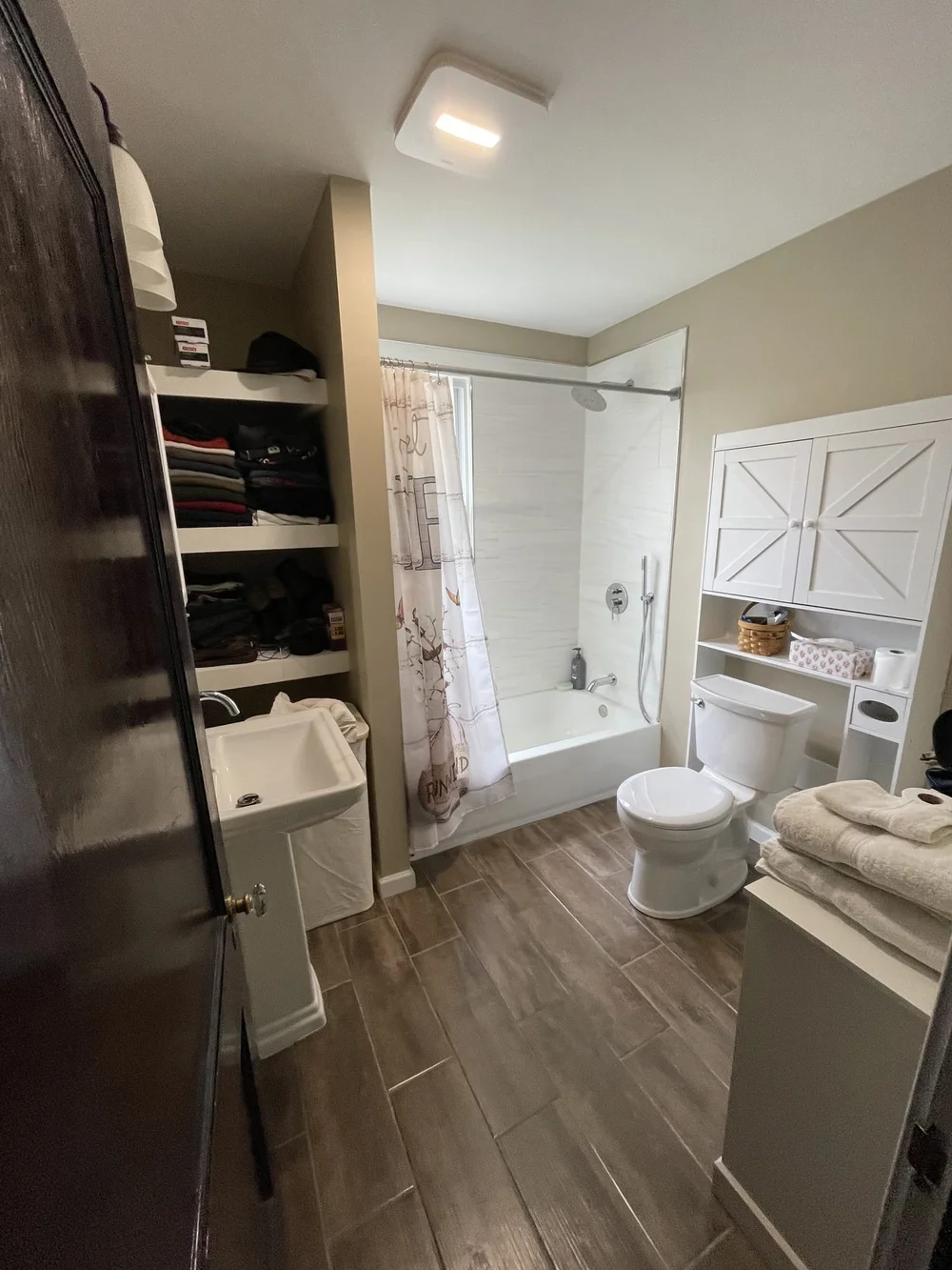 Finished bathroom remodel in Morrisville, PA by JMJ Home Remodeling