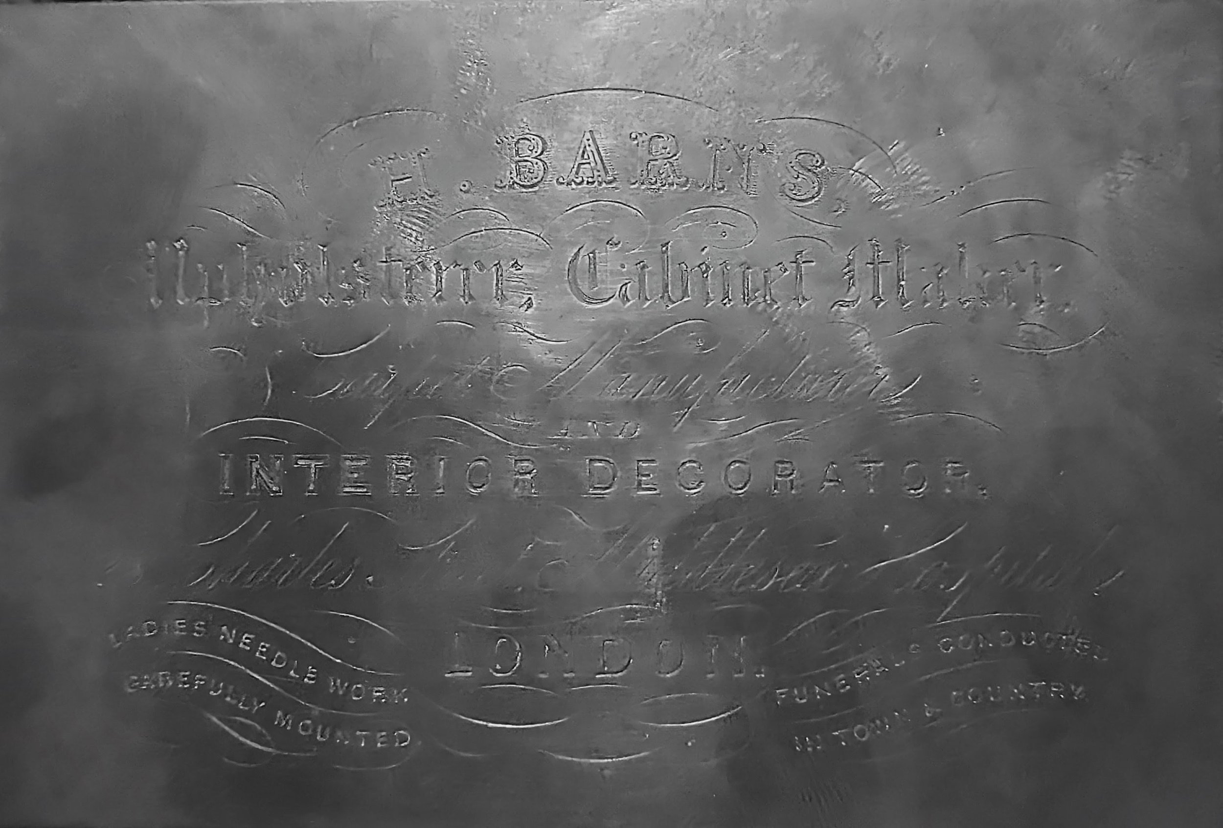 Teak Amber Oak Engraved Foundation Mark