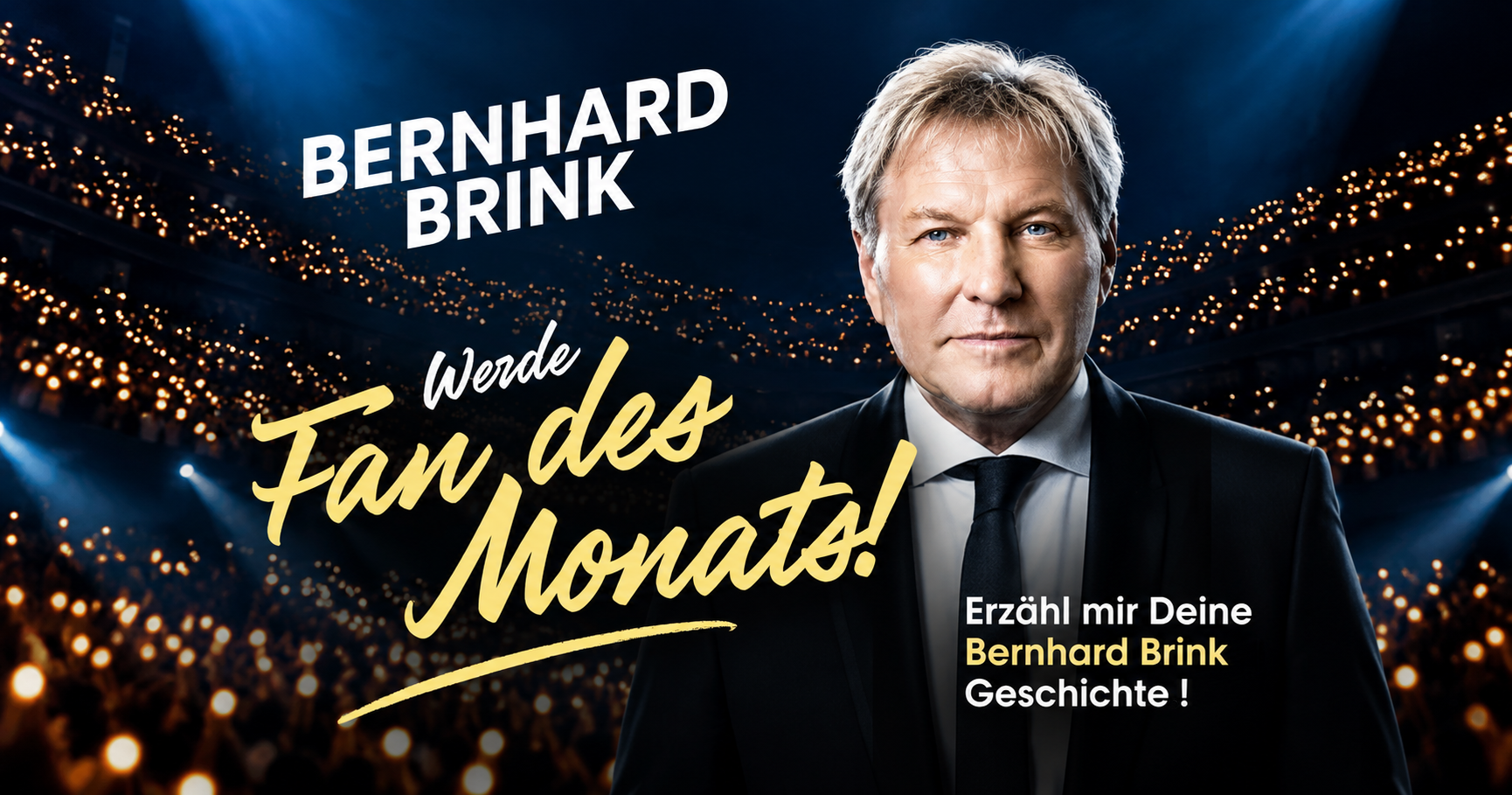Werde Fan des Monats bei Bernhard Brink