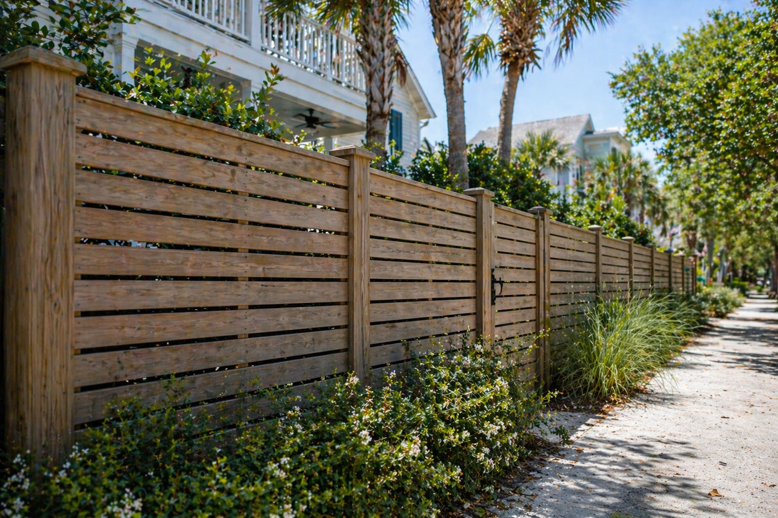 Privacy fence installation in Charleston, SC — Budget Fencing & Construction
