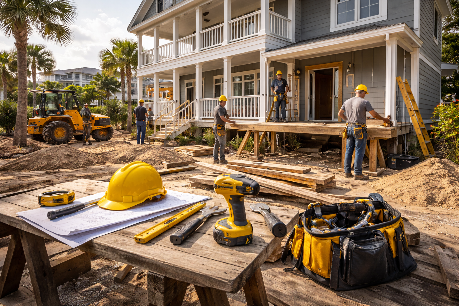 General contracting exterior work by Budget Fencing & Construction in Charleston, SC