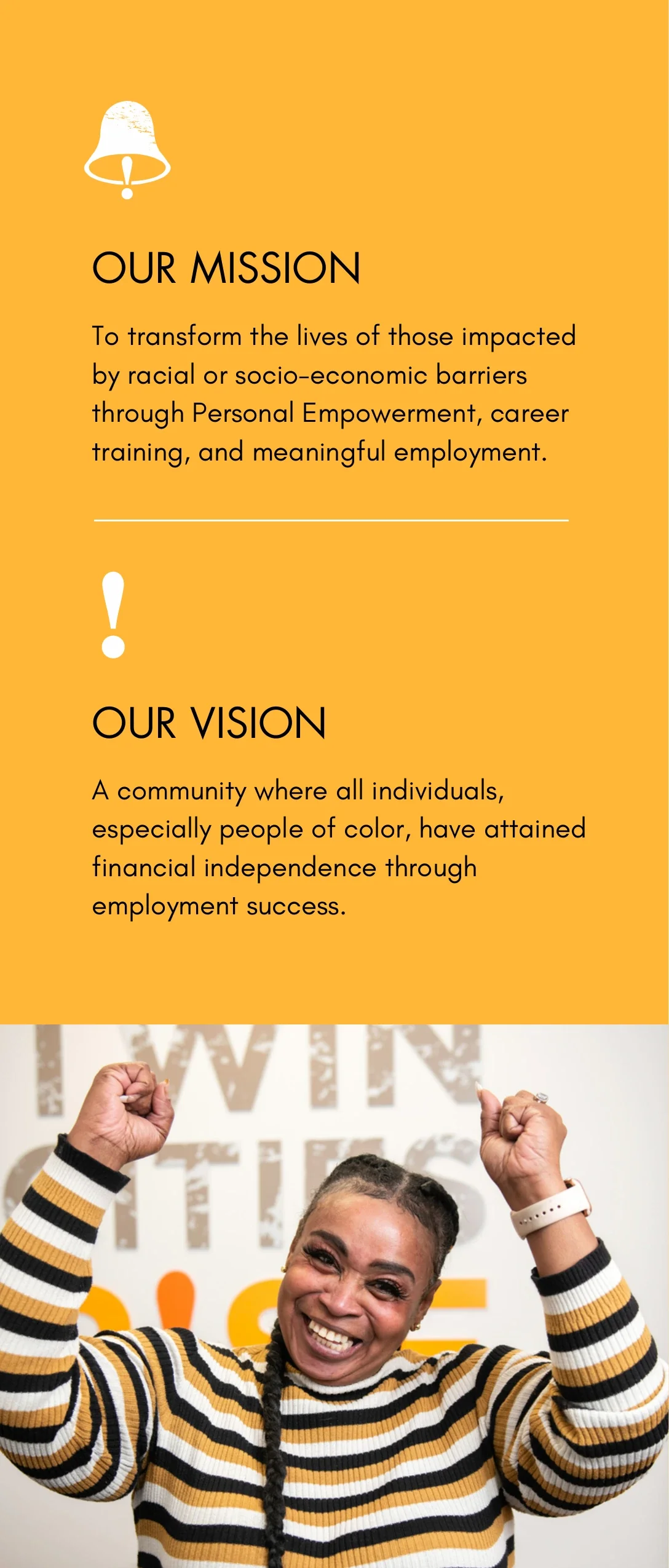 Twin Cities R!SE mission and vision