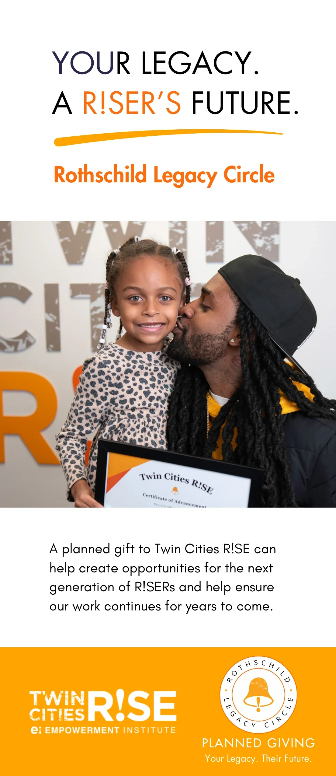 Twin Cities R!SE Planned Giving brochure