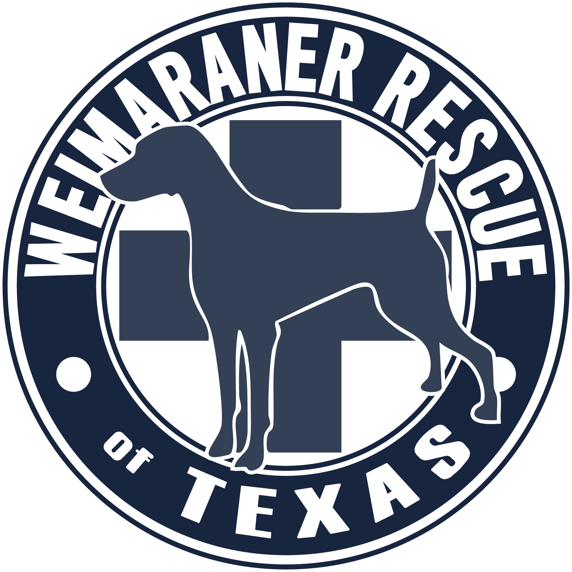 Weimaraner Rescue of Texas logo