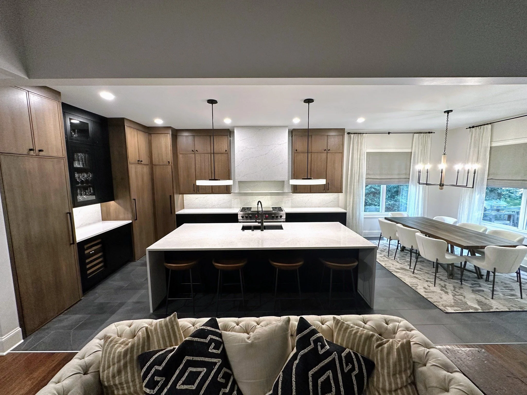 Kitchen Quartz Wrapped Hood