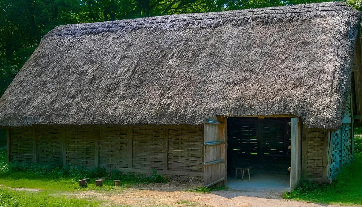 Historic building detail at Chiltern Open Air Museum