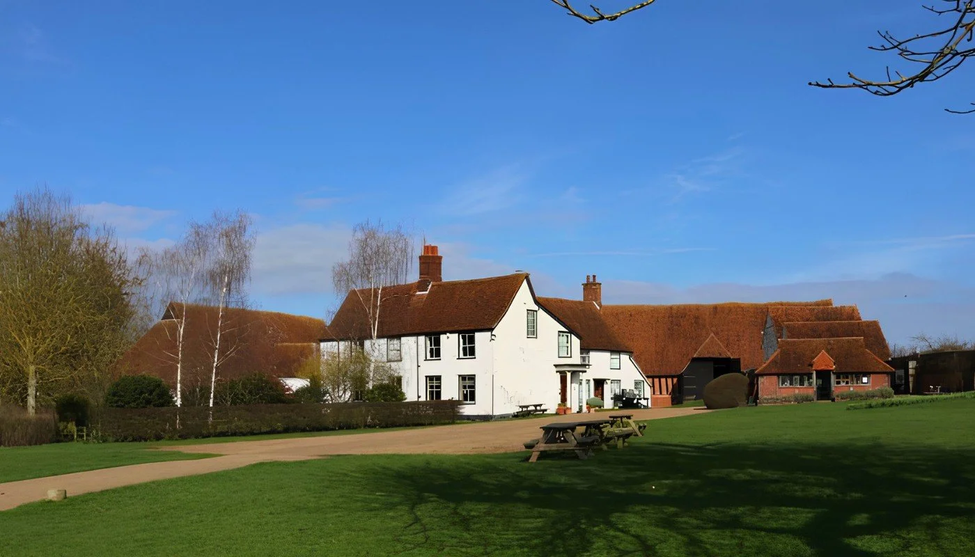 Cressing Temple Barns estate grounds