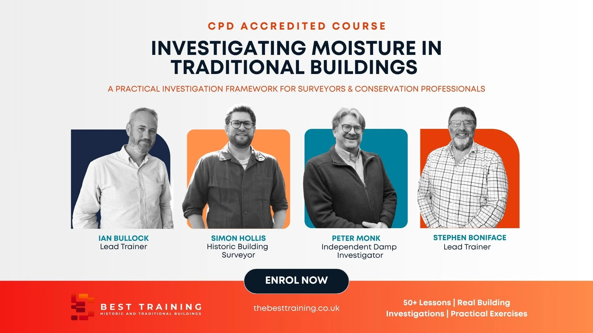 BEST Training Module 2 Trailer Thumbnail - Investigating Moisture in Traditional Buildings